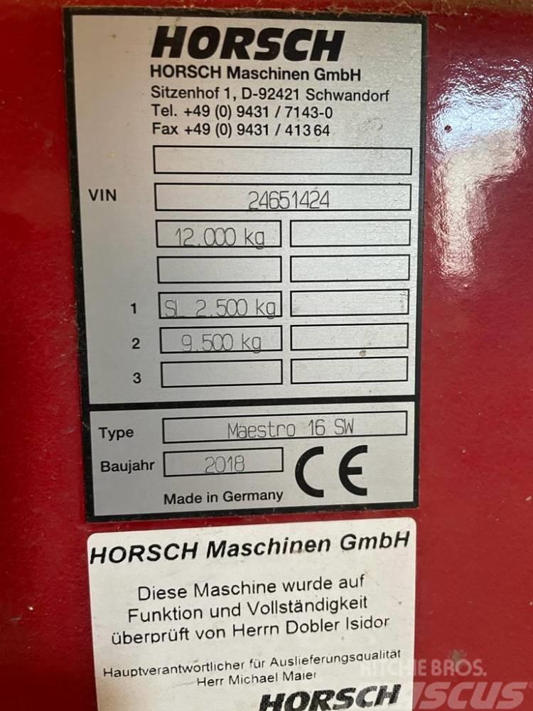 Horsch Maestro 16 SW Kombine hububat mibzerleri