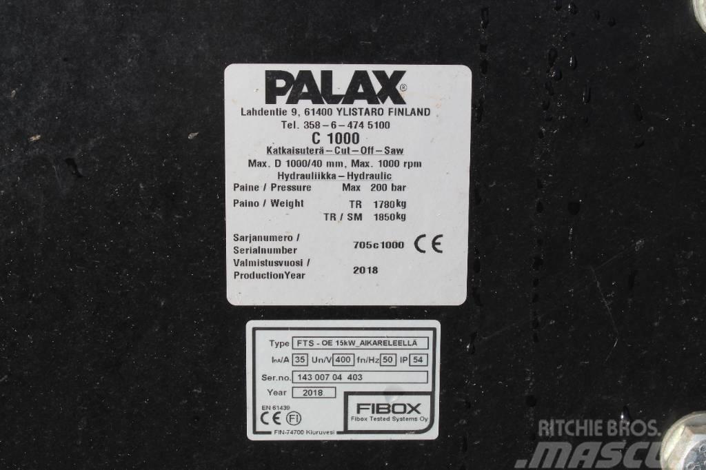 Palax C1000 Pro+ Firewood Processor Odun kirma, yarma ve dograma makinasi