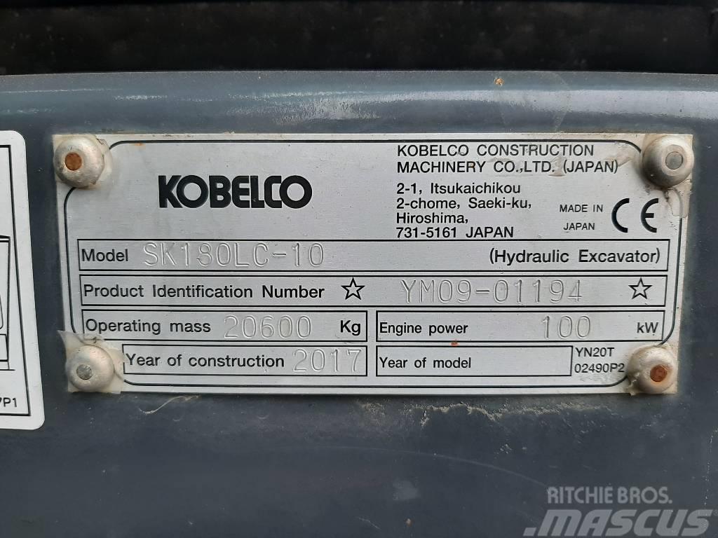 Kobelco SK180LC-10 Paletli ekskavatörler