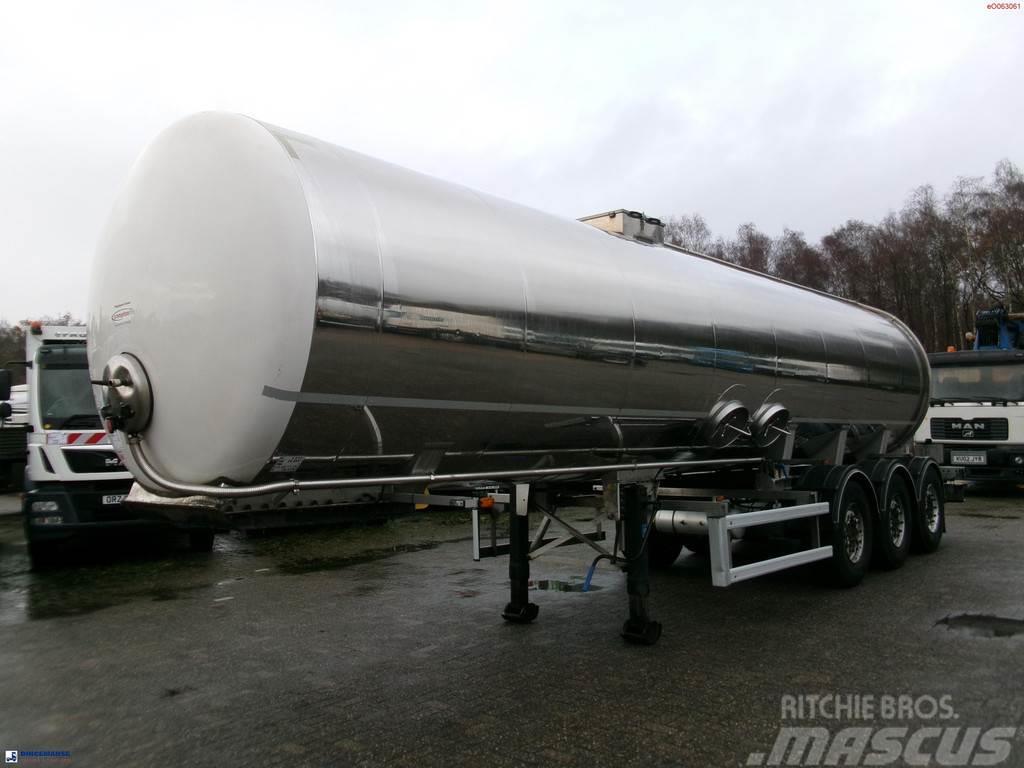 Maisonneuve Food tank inox 30 m3 / 1 comp Tanker yari çekiciler