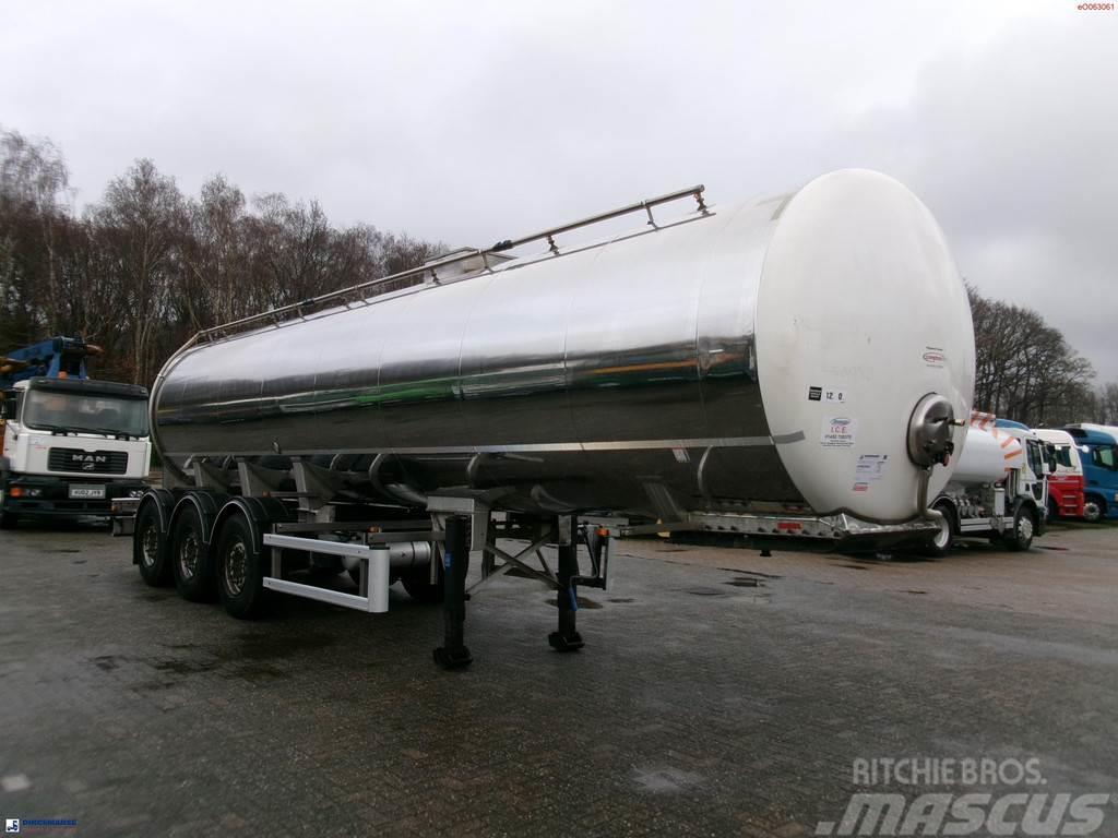Maisonneuve Food tank inox 30 m3 / 1 comp Tanker yari çekiciler