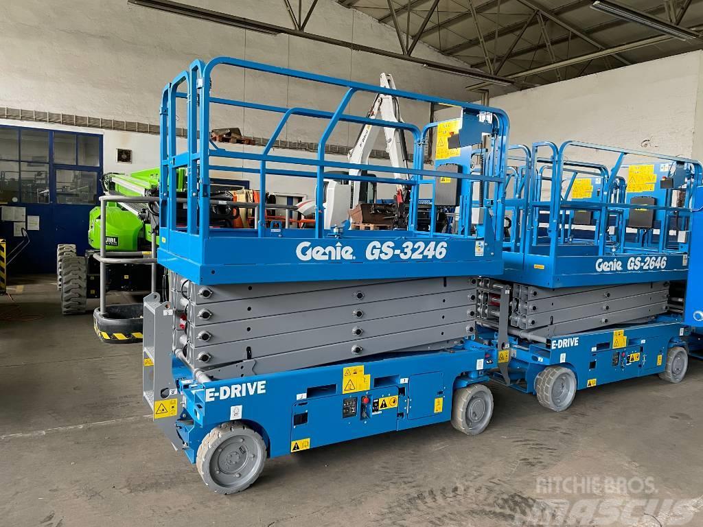 Genie GS 3246 E-DRIVE, ELECTRIC, 12M, NEW, WARRANTY Makasli platformlar
