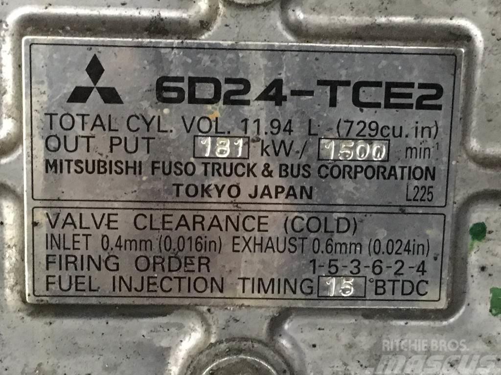 Mitsubishi 6D24-TCE2 USED Motorlar