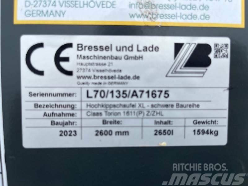 Bressel UND LADE L70 Hochkippschaufel XL - schwere Baureih Diger tarim makinalari