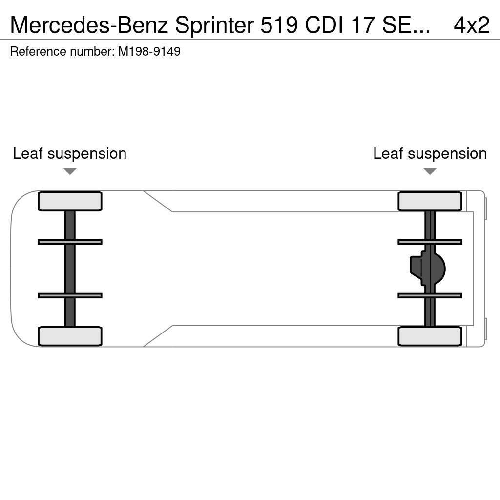 Mercedes-Benz Sprinter 519 CDI 17 SEATS / AC / WEBASTO Minibüsler