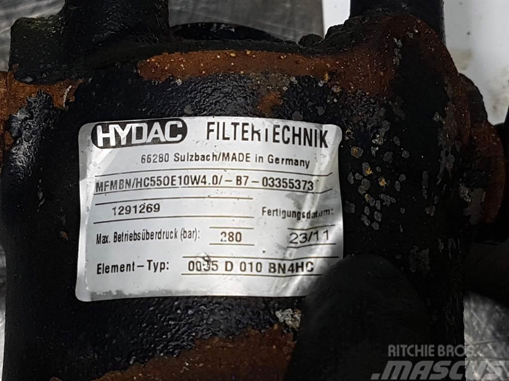 Hyundai HL760-9-Hydac MFMBN/HC55OE10W4.0 - Inline Filter Hidrolik