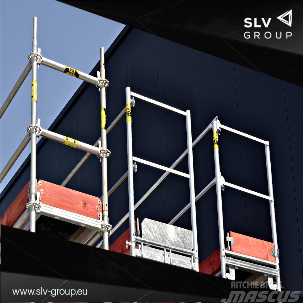  SLV Group Bauman scaffolding 505 square meters SLV Iskele ekipmanlari