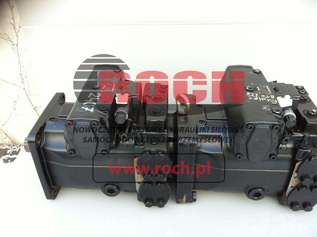 Tana OY  G450 G500 Rexroth Pompa Pump A4V+A4V Hidrolik