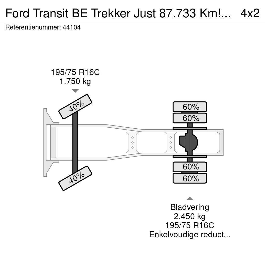 Ford Transit BE Trekker Just 87.733 Km! + Kuiper 2-assi Çekiciler