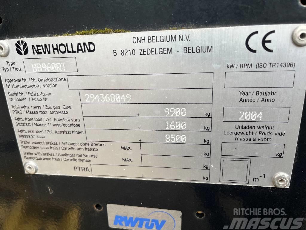 New Holland BB 960 A Dismantled: only spare parts Küp balya makinalari