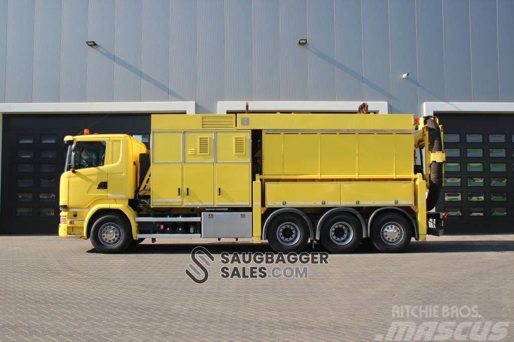 Scania R580 V8 RSP 3 Turbine Saugbagger Vidanjörler