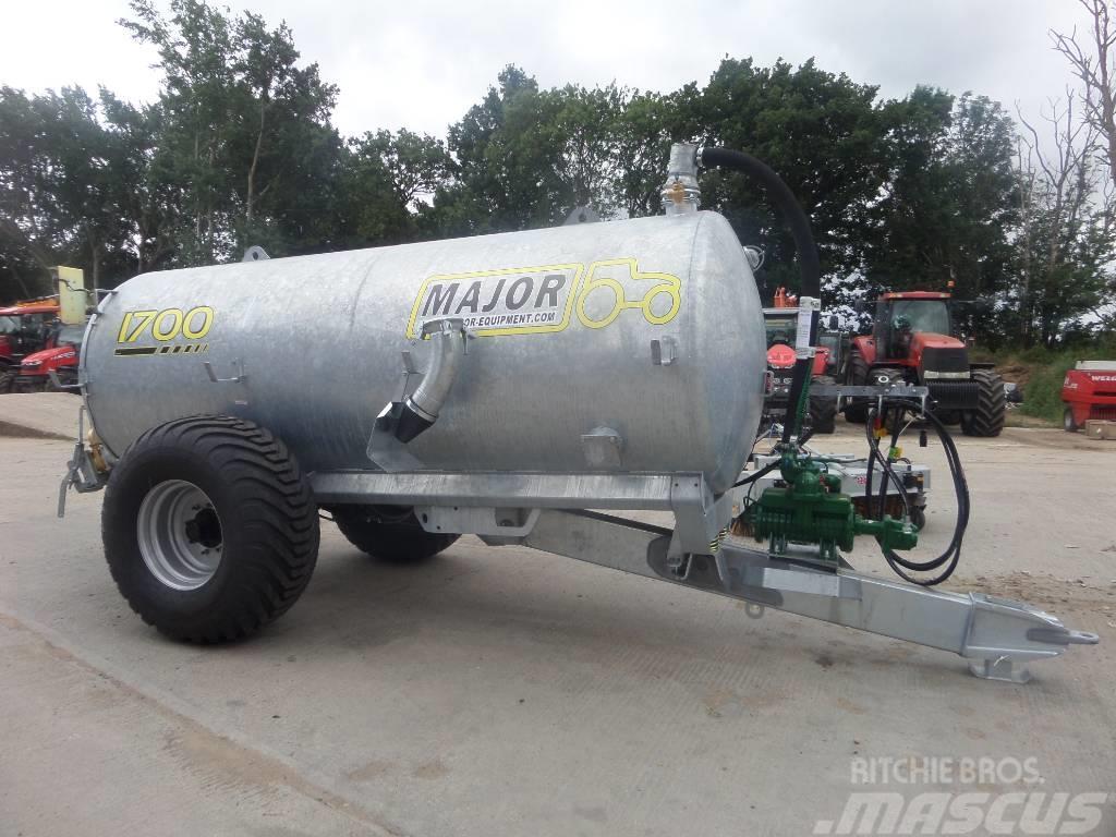 Major 1700 vacuum tanker Sivi gübre ve ilaç tankerleri