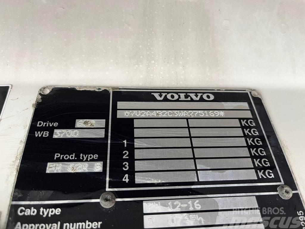 Volvo FH 12 380 6x2 MANUAL / FULL STEEL / BOX L=4939 mm Damperli kamyonlar