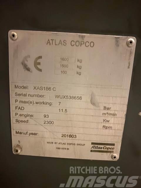 Atlas Copco XAS 186 Kompresörler