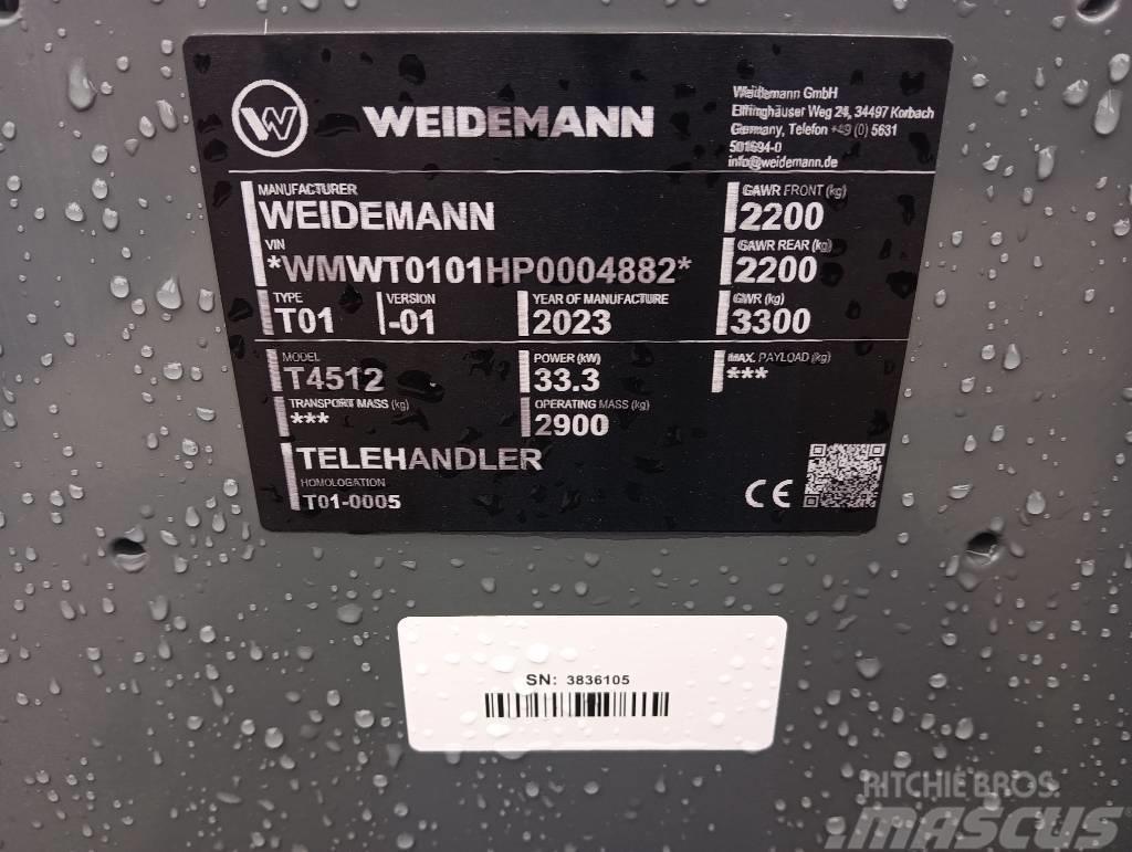 Weidemann T4512 Teleskopik yükleyiciler