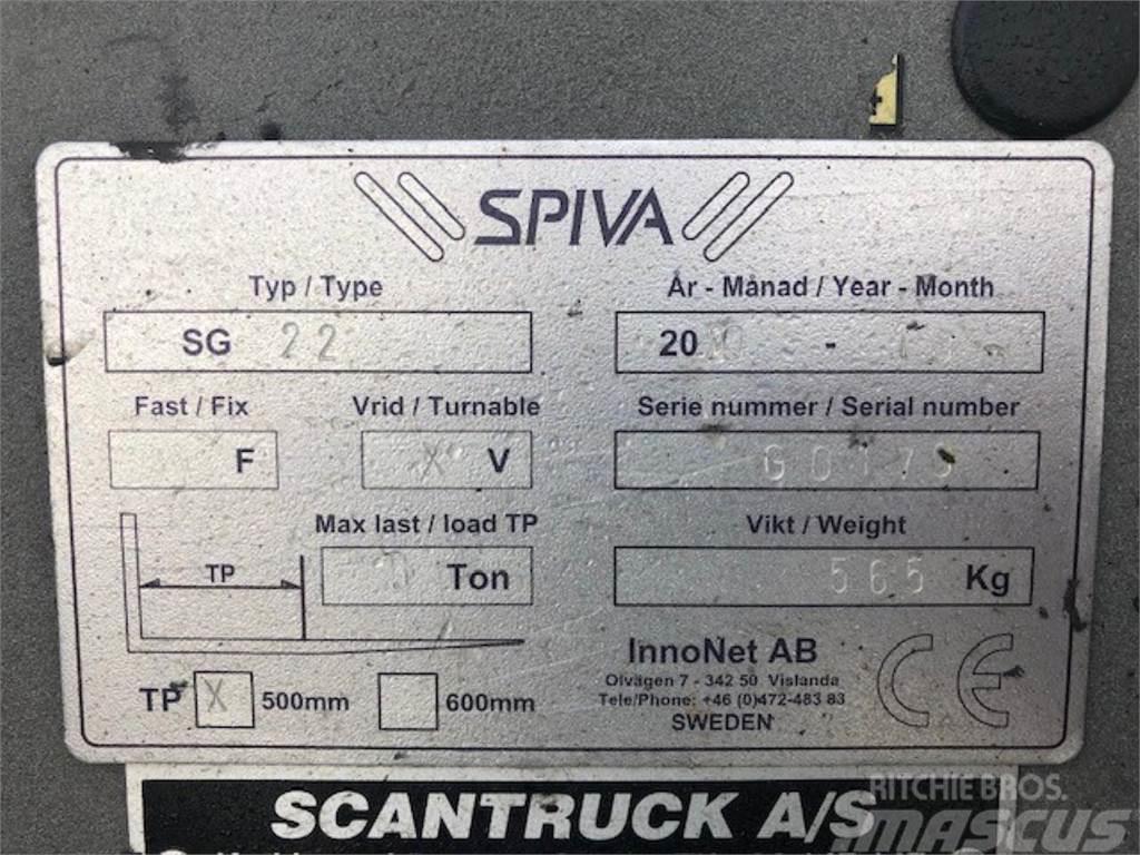  Spiva/Innonet 5T Vridbar Çatallar