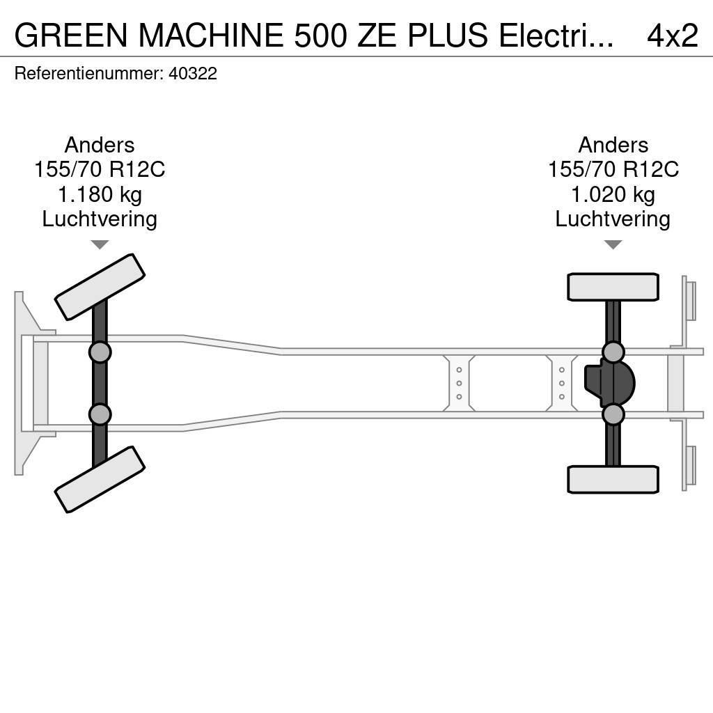 Green Machines 500 ZE PLUS Electric sweeper Süpürme kamyonları