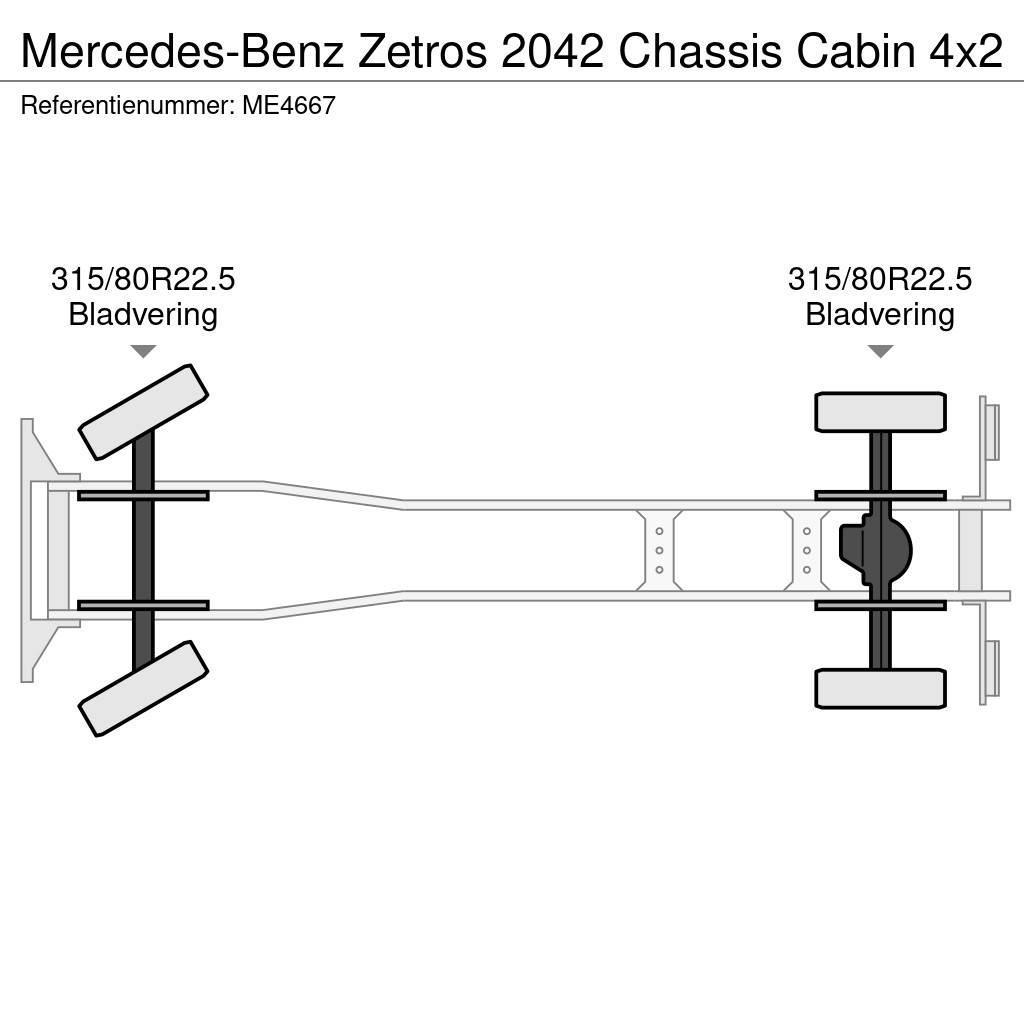 Mercedes-Benz Zetros 2042 Chassis Cabin Çekiciler