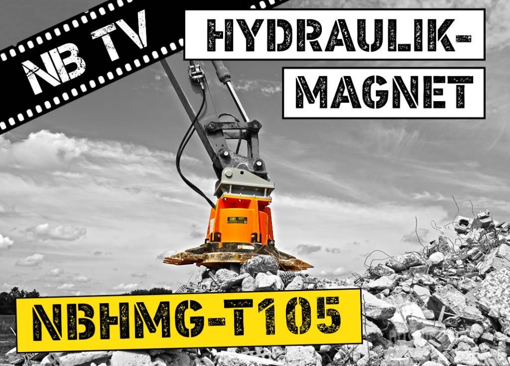  Hydraulikmagnet NBHMG T105 | Baggermagnet | 19-23t Paletli ekskavatörler