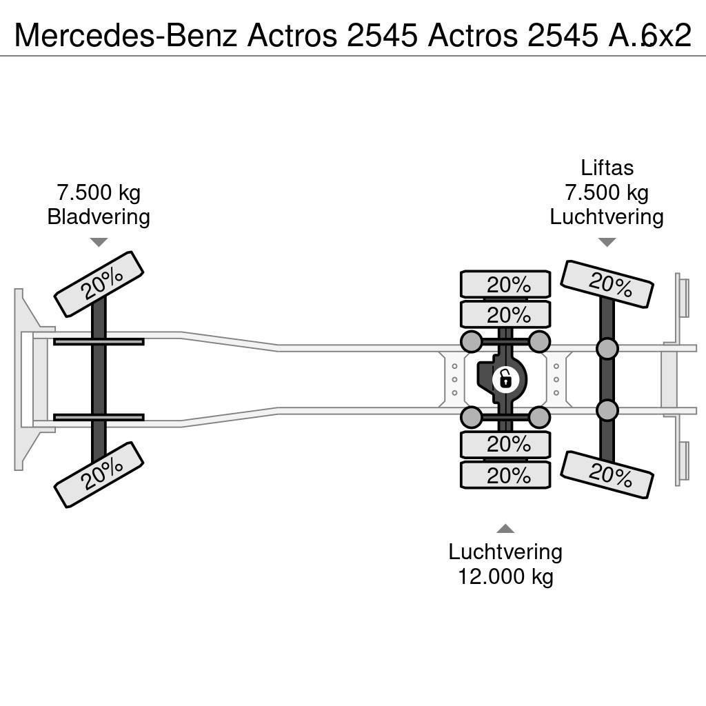 Mercedes-Benz Actros 2545 Actros 2545 Abrollkipper 6x2 ADR EU6 A Diger kamyonlar