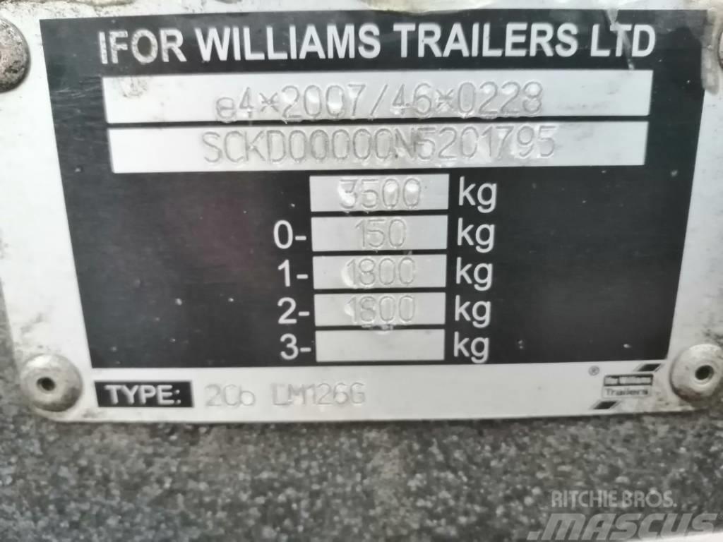 Ifor Williams LM126 Trailer Diger römorklar