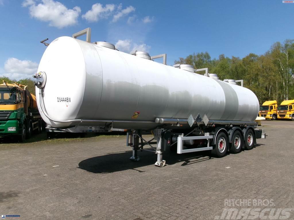 Maisonneuve Chemical tank inox L4BH 33.4 m3 / 1 comp Tanker yari çekiciler