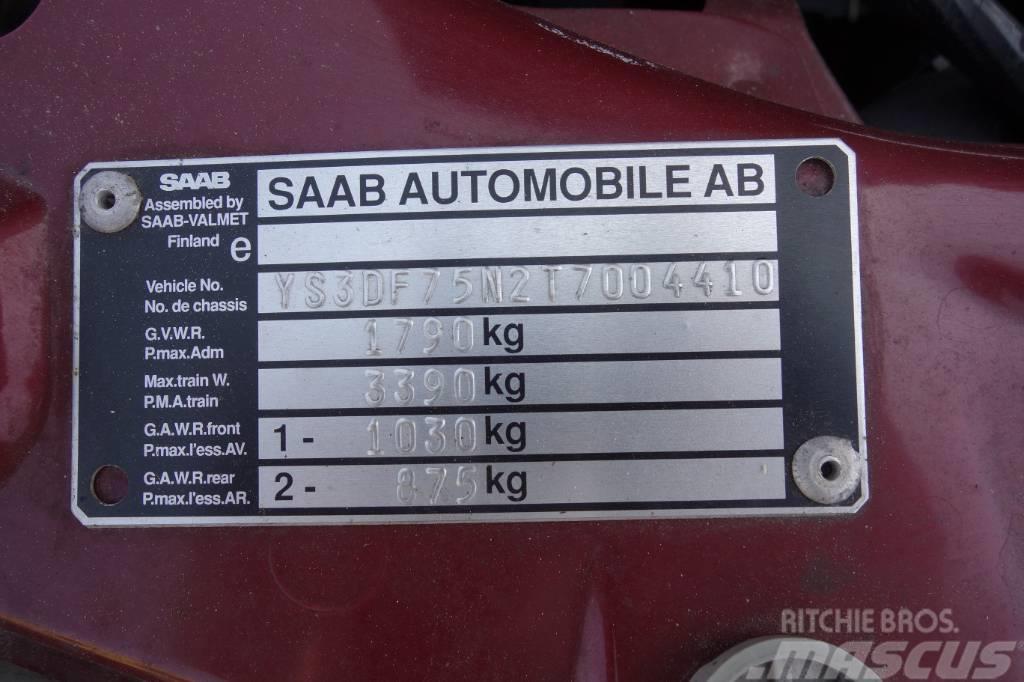 Saab 2.0 Turbo 900SE Cabrio 127'Km AHK elektr. Verdeck Otomobiller