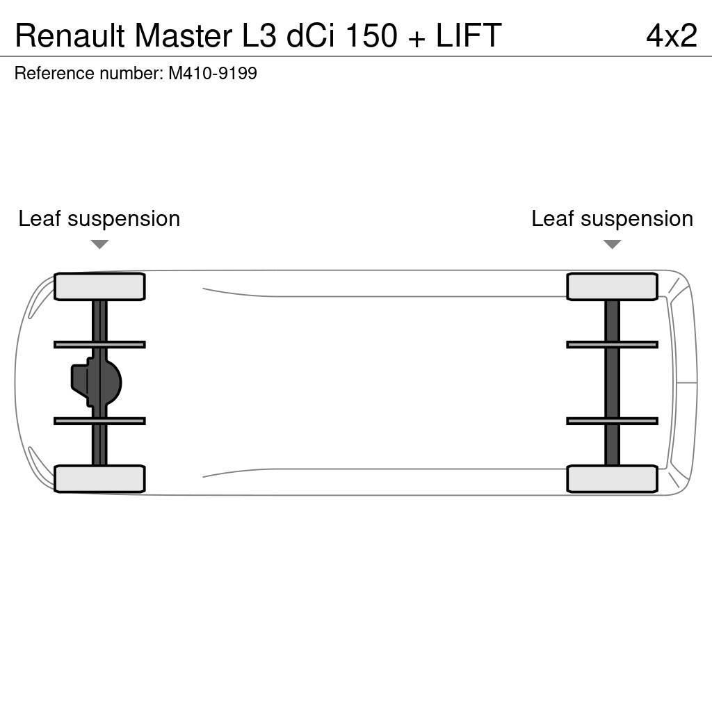 Renault Master L3 dCi 150 + LIFT Diger