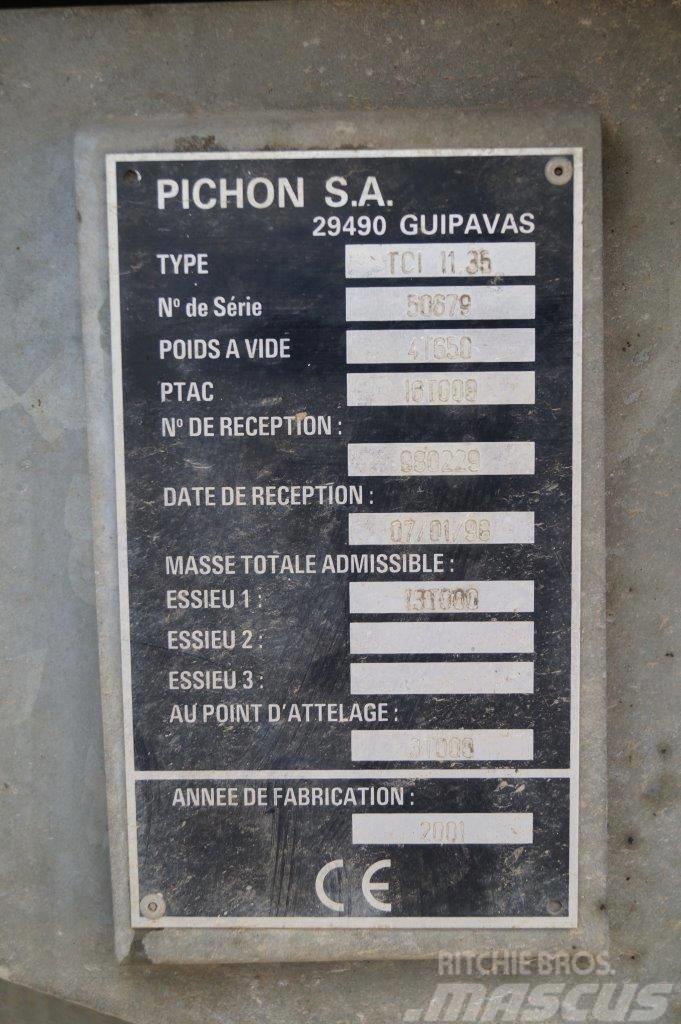 Pichon TCI 11350 Sivi gübre ve ilaç tankerleri