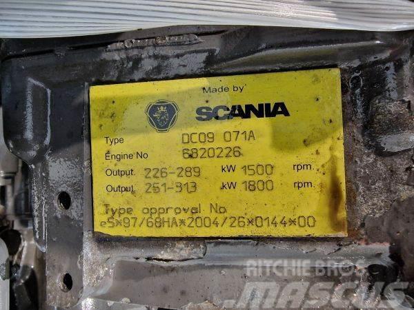 Scania DC09 71A Motorlar