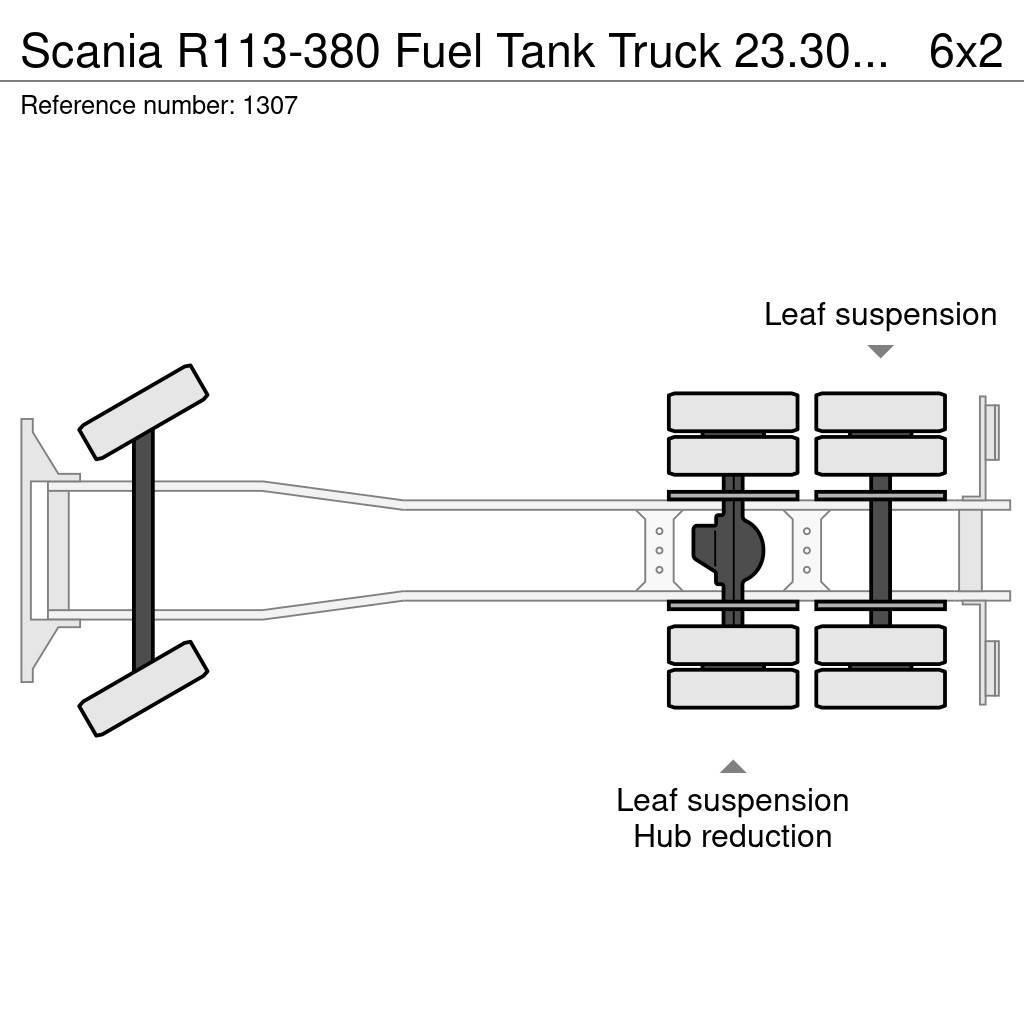 Scania R113-380 Fuel Tank Truck 23.300 Liters 10 Tyre Man Tankerli kamyonlar