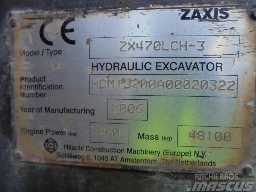 Hitachi ZX 470 LC H-3 Paletli ekskavatörler