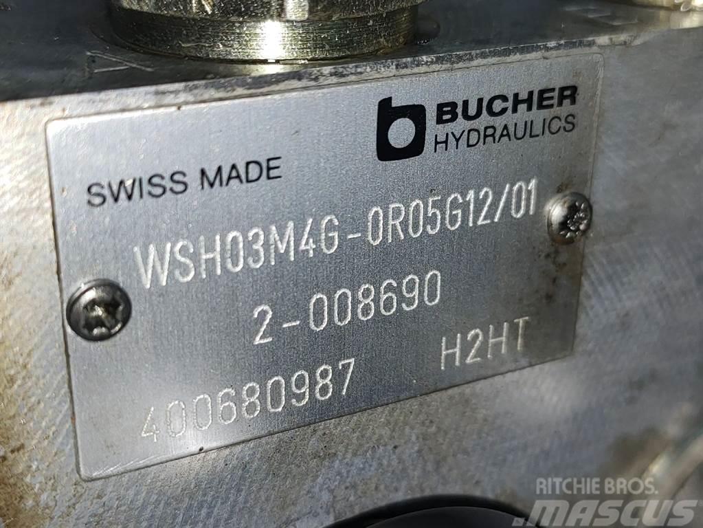Bucher CITYCAT5000-Bucher Hydraulics WSH03M4G-Valve Hidrolik