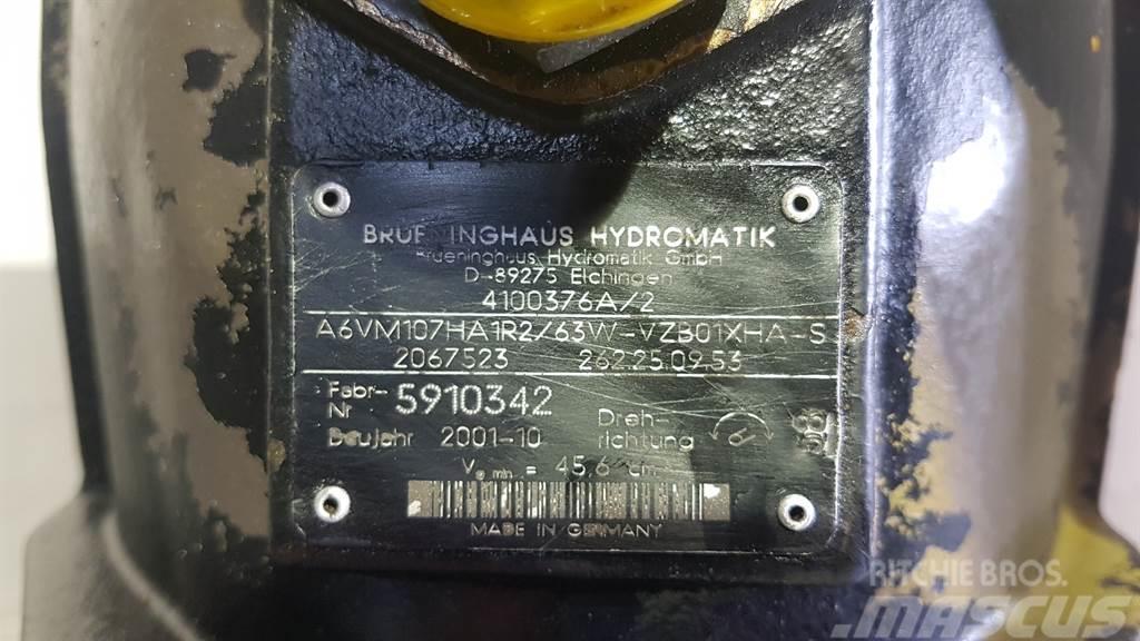 Brueninghaus Hydromatik A6VM107HA1R2/63W - Almann AZ150 - Drive motor Hidrolik