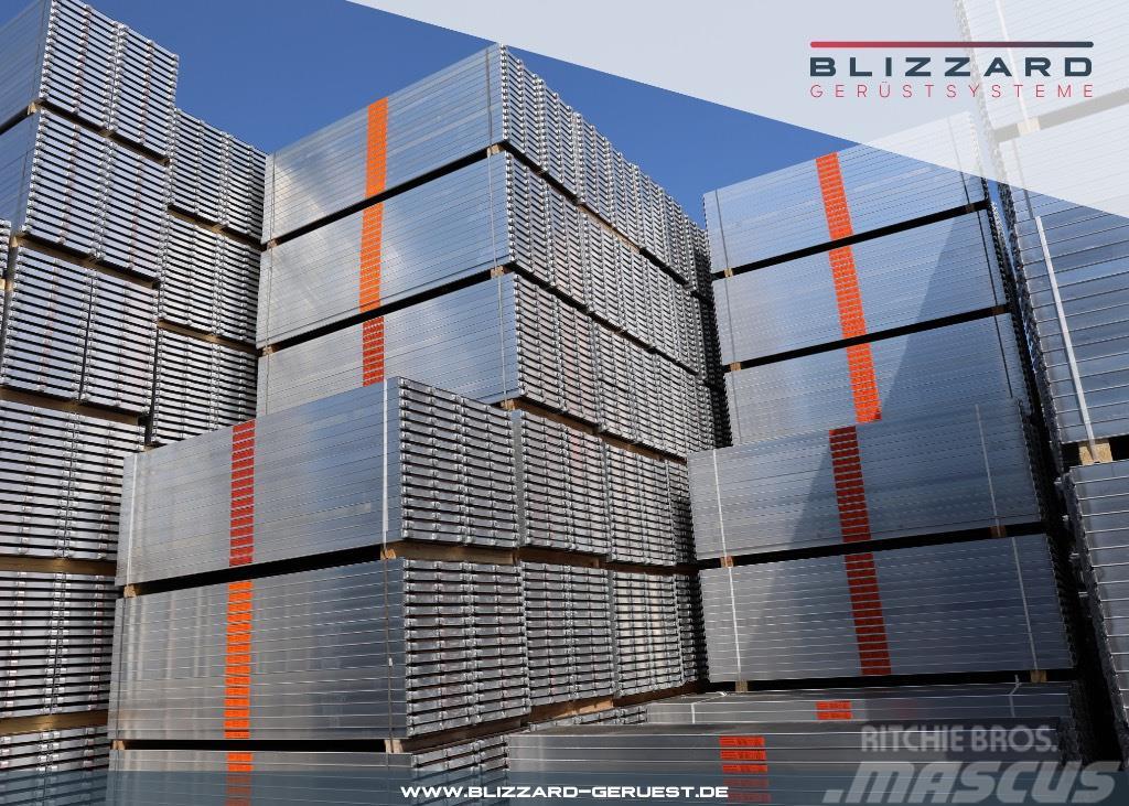  163,45 m² Blizzard Alu Gerüst mit Robustböden Bliz Iskele ekipmanlari
