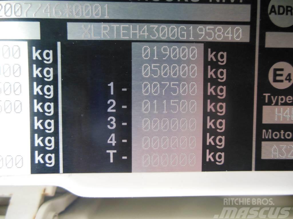 DAF XF106.480 SSC, LowDeck, Nezávislá klima Çekiciler