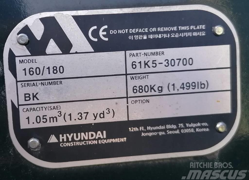 Hyundai 1.05m3_HX180 Kovalar
