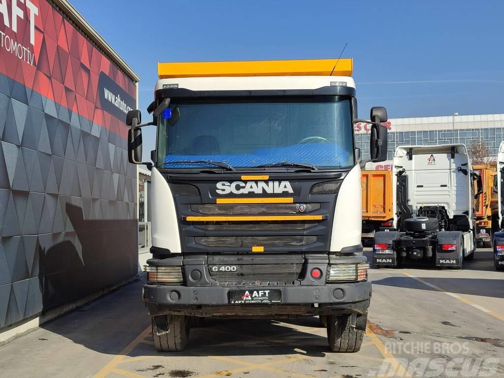 Scania 2015 G 400 E5 AC HARDOX TIPPER Damperli kamyonlar