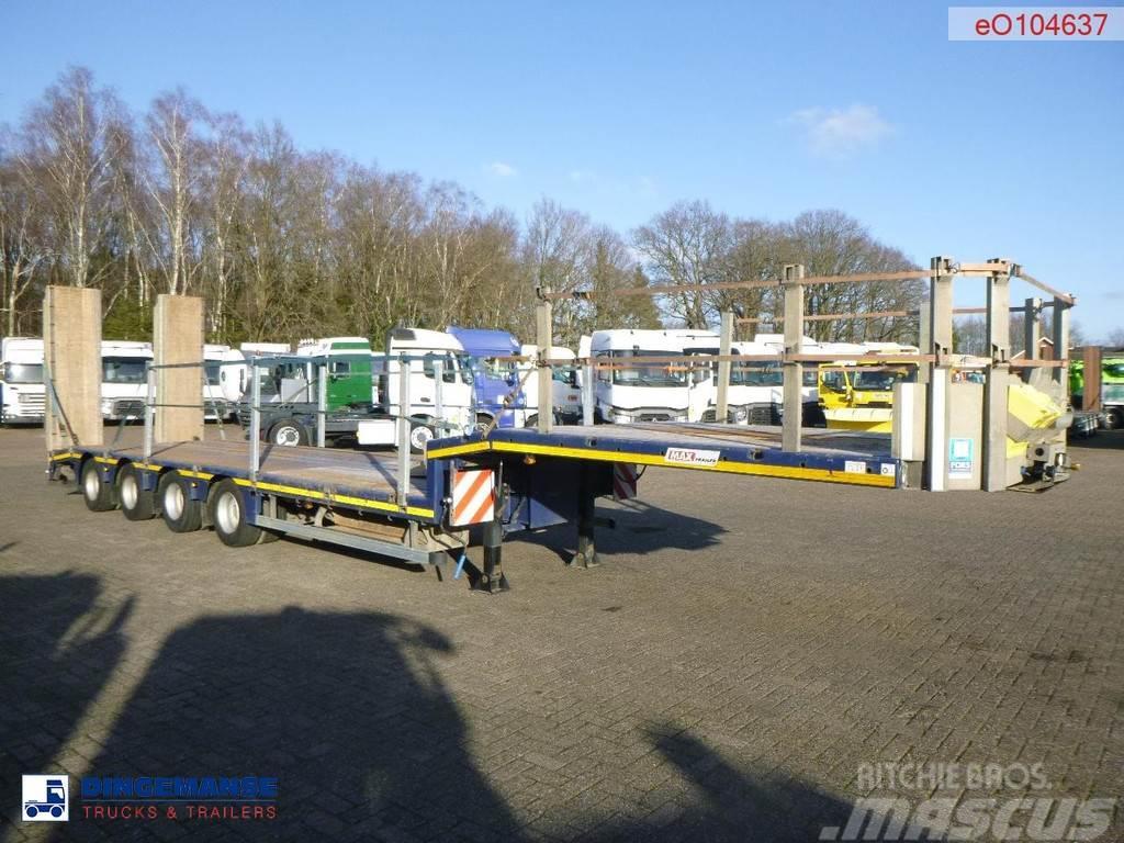Faymonville 4-axle semi-lowbed trailer 60 t + ramps Low loader yari çekiciler