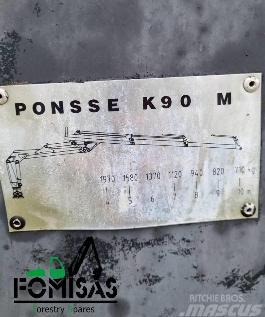 Ponsse K90M Full Crane Tomruk vinçleri
