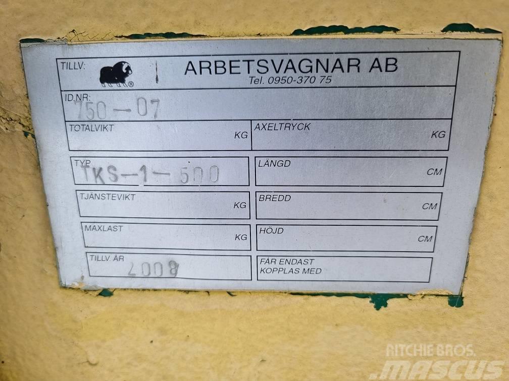  Arbetsvagnar AB TKS-1-500 Tesis Konaklama Yapıları