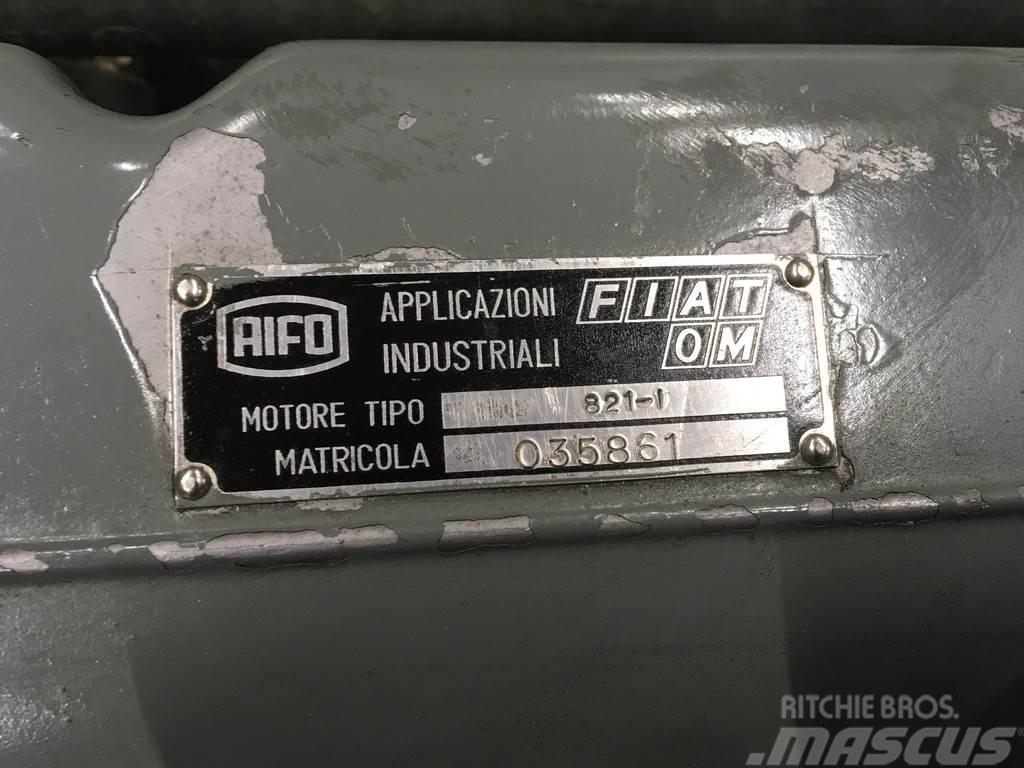Fiat 821-I GENERATOR 110KVA USED Dizel Jeneratörler