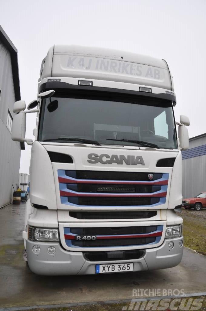 Scania R490 LB6X2MNB Römorklar, konteyner