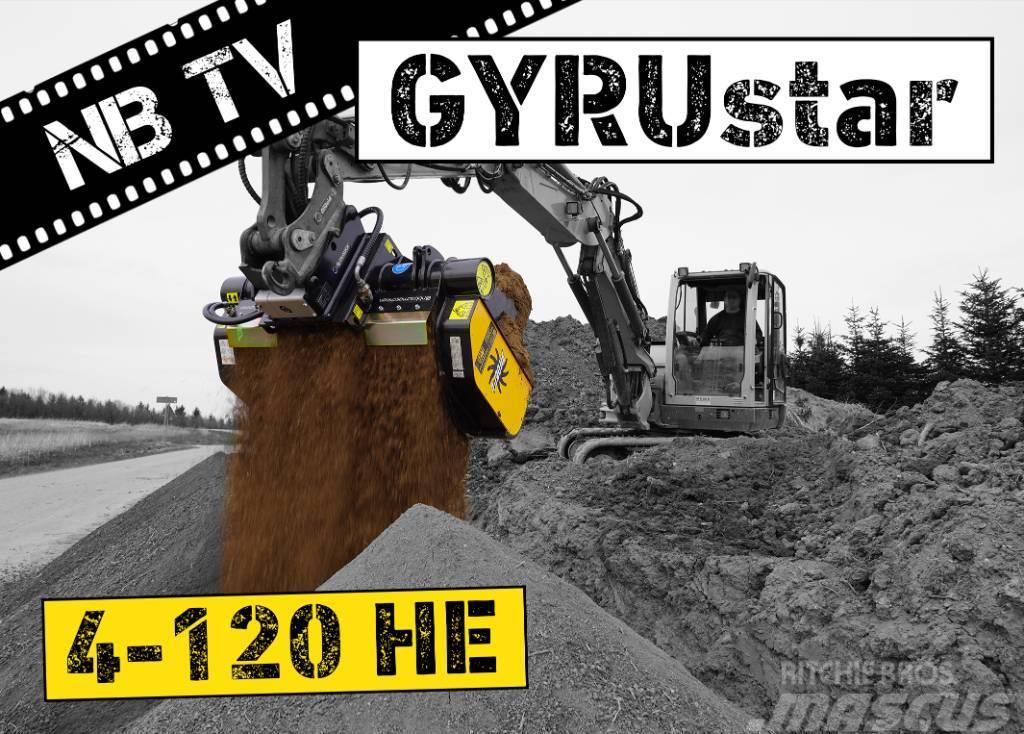 Gyru-Star 4-120HE | Siebschaufel Radlader & Bagger Elekli kepçeler