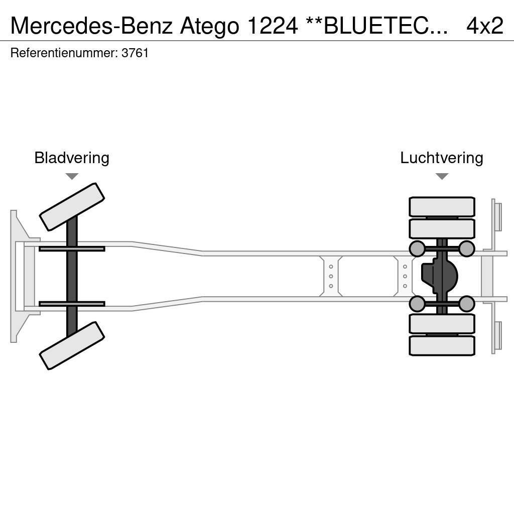 Mercedes-Benz Atego 1224 **BLUETEC 4-MANUAL GEARBOX** Kapali kasa kamyonlar
