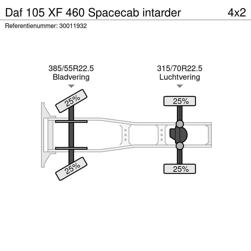 DAF 105 XF 460 Spacecab intarder Çekiciler
