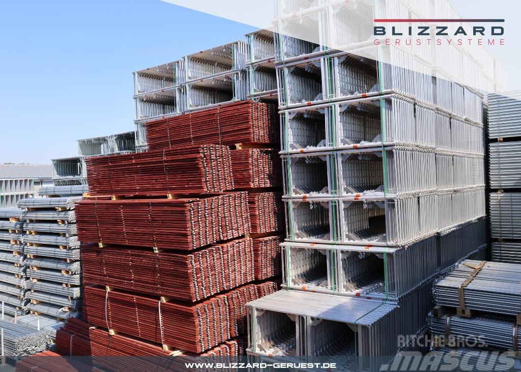 Blizzard 163,45 m² Stahlgerüst mit Robustböden NEU Iskele ekipmanlari