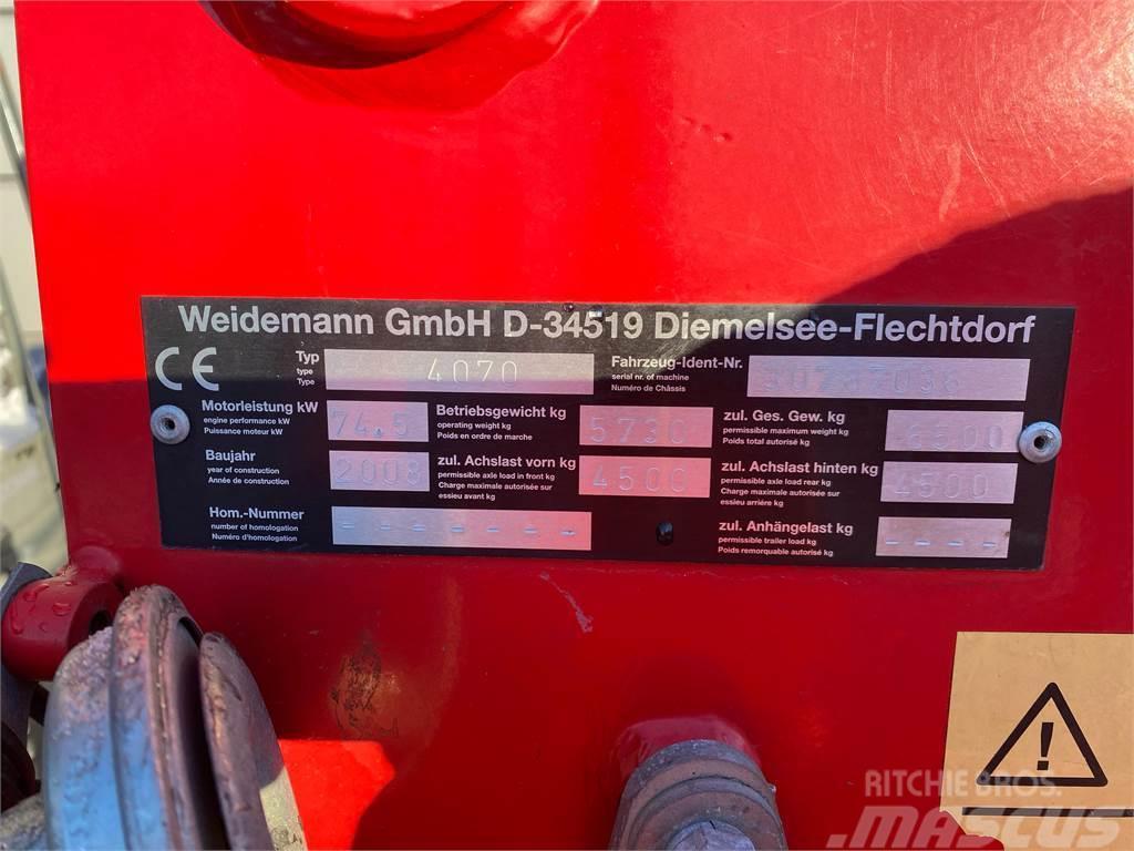 Weidemann 4070 Mini yükleyiciler