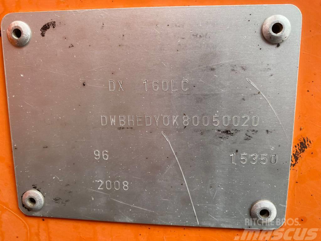 Doosan DX 160 LC Paletli ekskavatörler