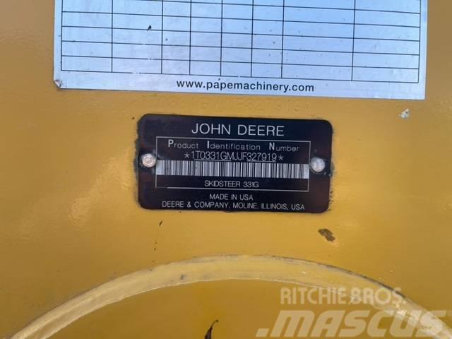 John Deere 331 G Skid steer loderler